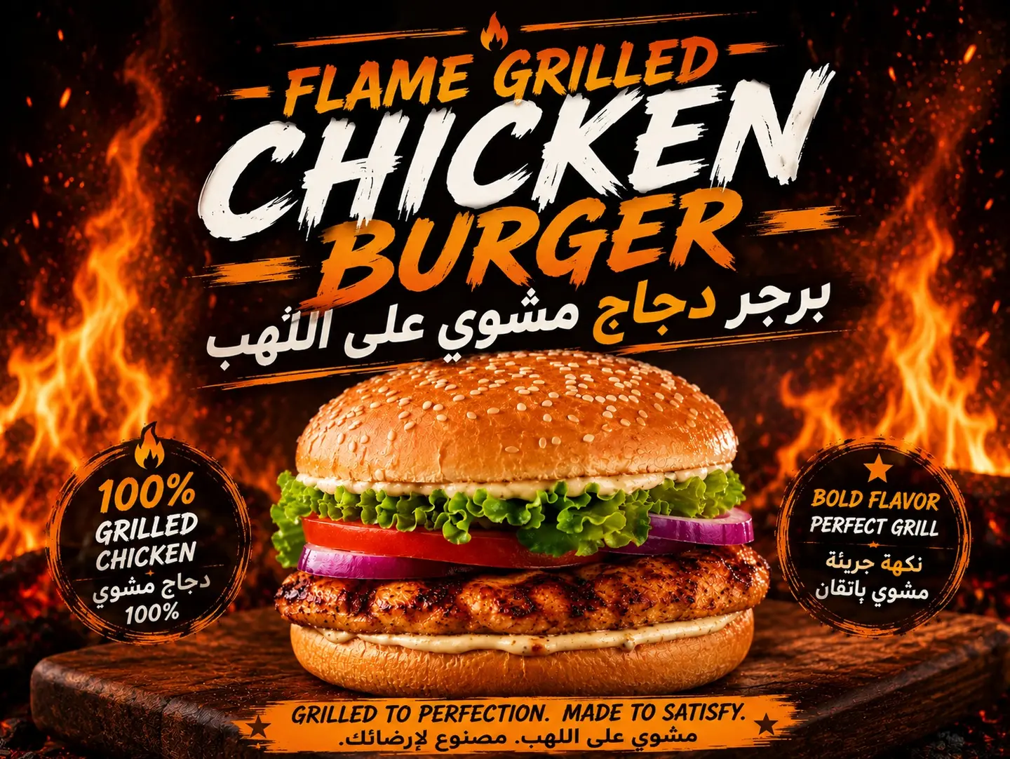 Chicken Grill Burger