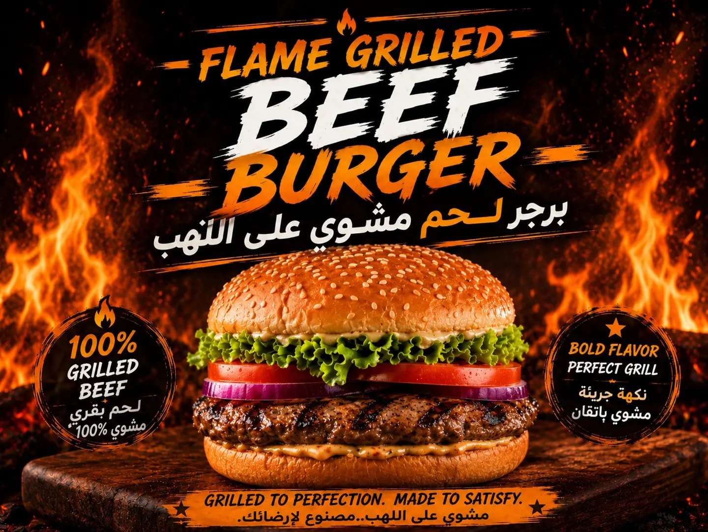 Beef Grill Burger