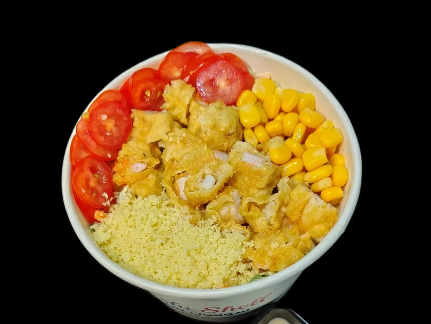 Tempura Shrimp Salad