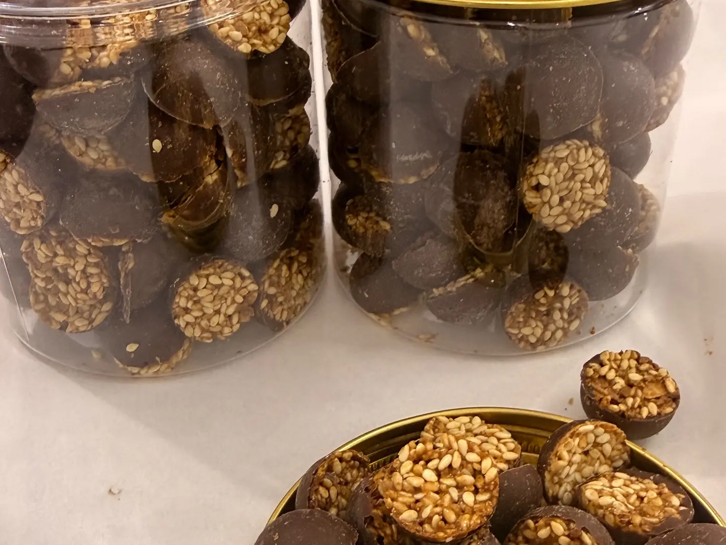 Mini Sesame Chocolate