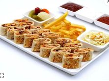 شاورما عربي دجاج دبل
