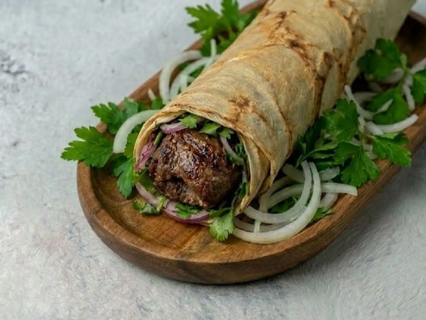 Beef Kebab Sandwich