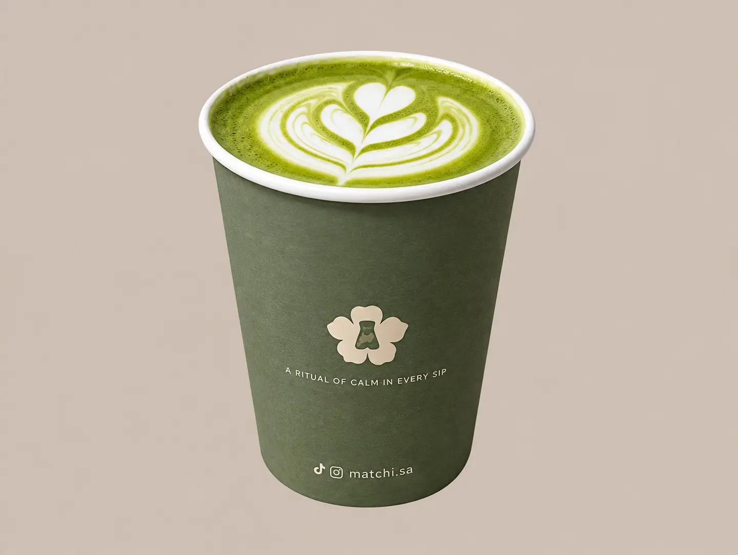 Hot Matcha Latte