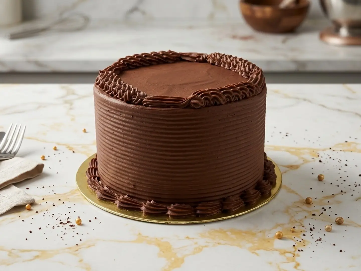 Double Chocolate Cake   6 Inches