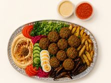 صحن فلافل صغير
