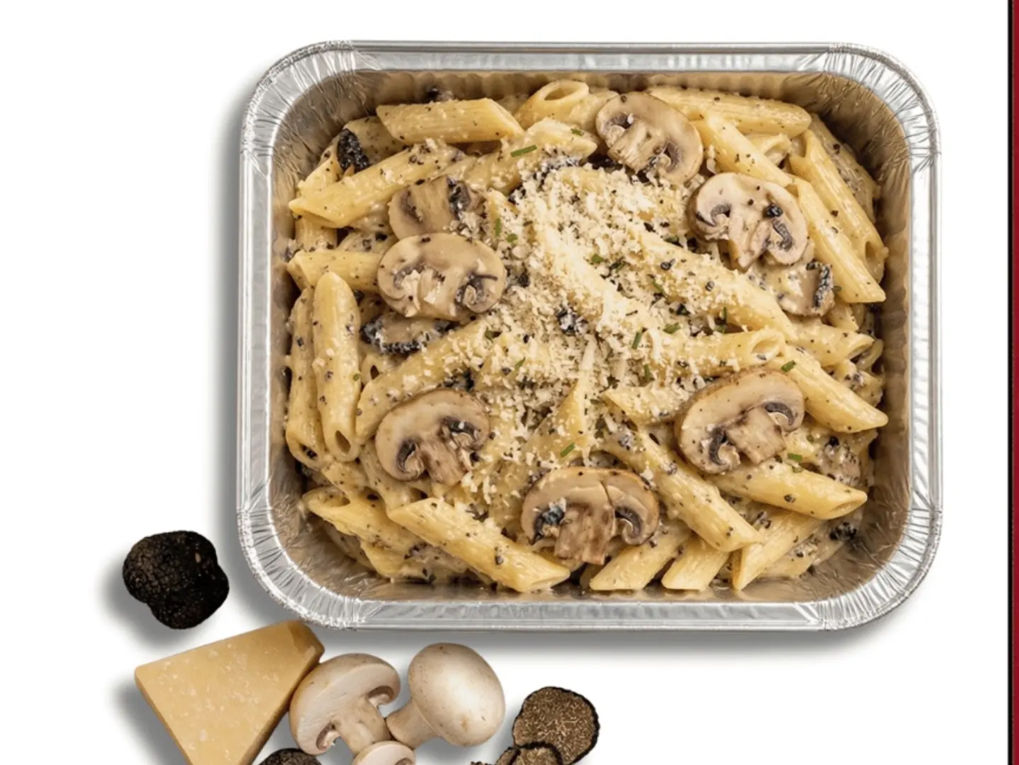 Premium Truffle Pasta With Parmesan Cheese