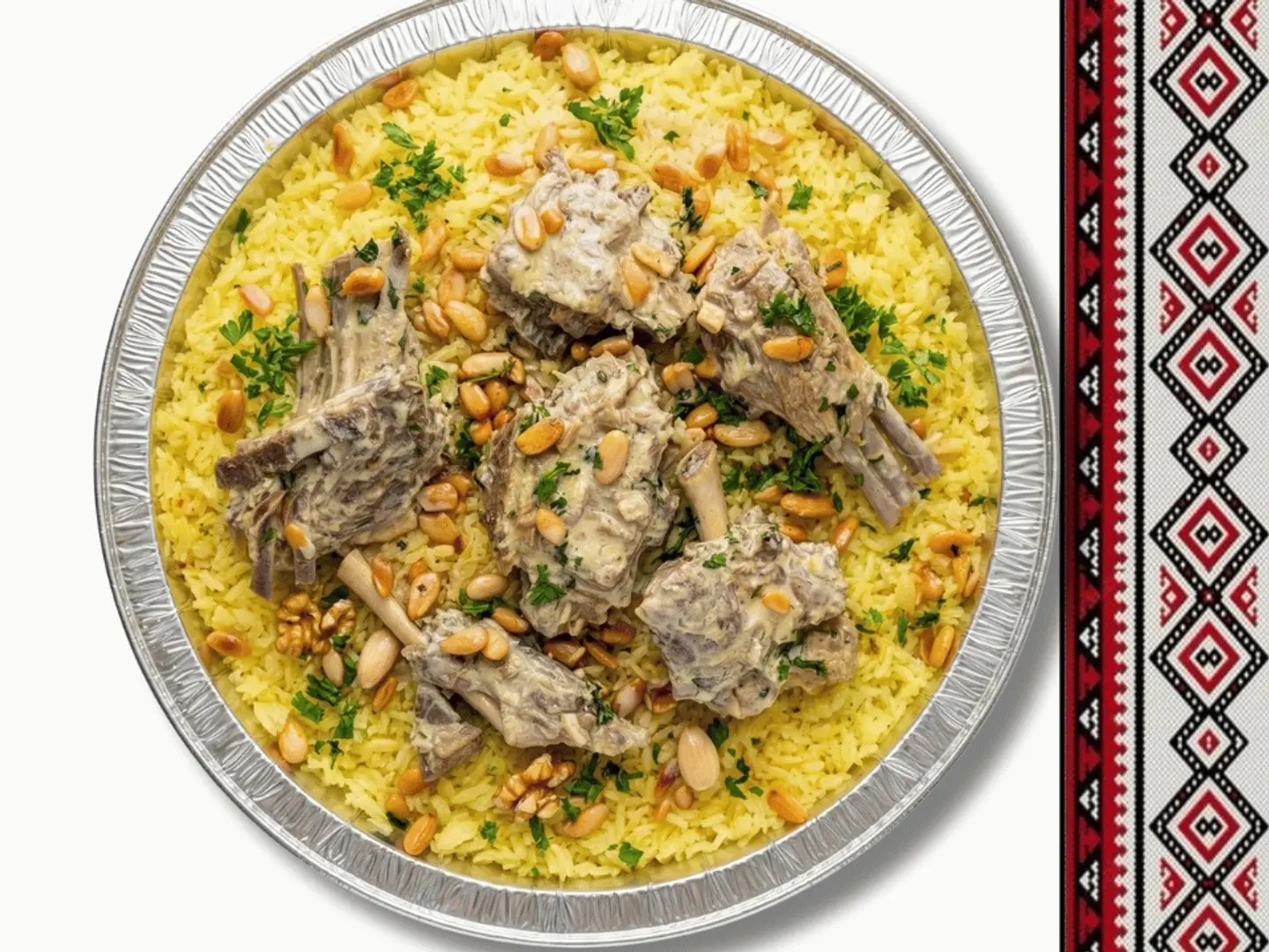 One And A Half Kilo Lamb Mansaf Madam Mona With Naeimi Lamb
