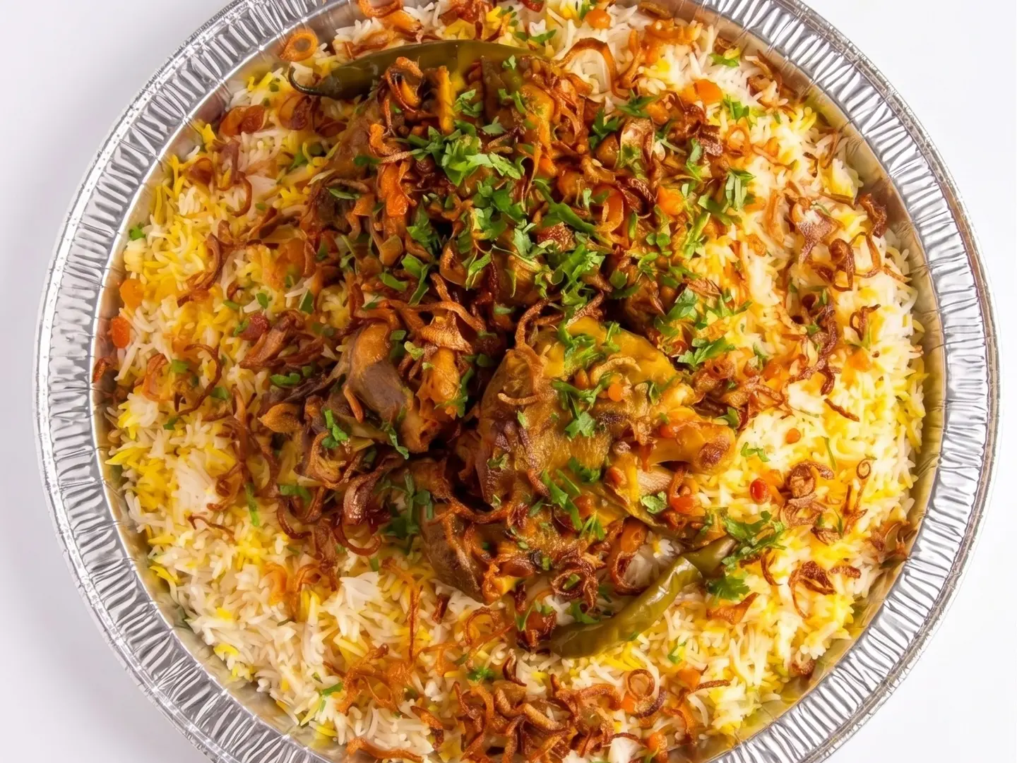 One And A Half Kilo Meat Biryani