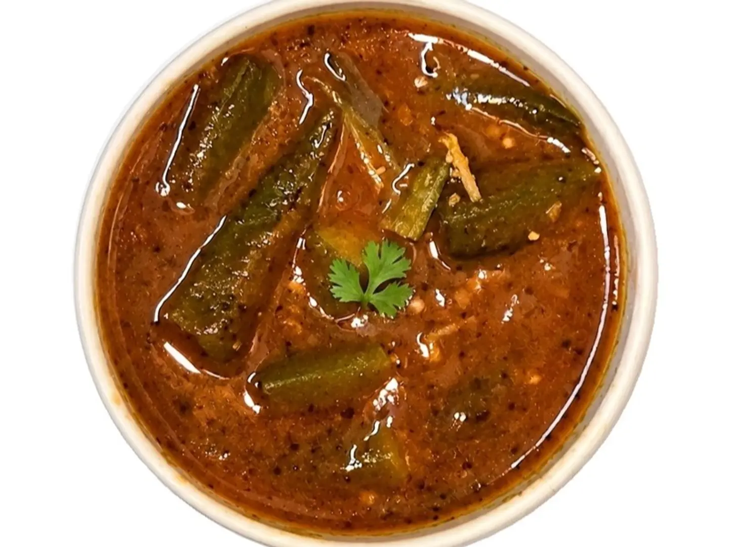 Okra With Basil