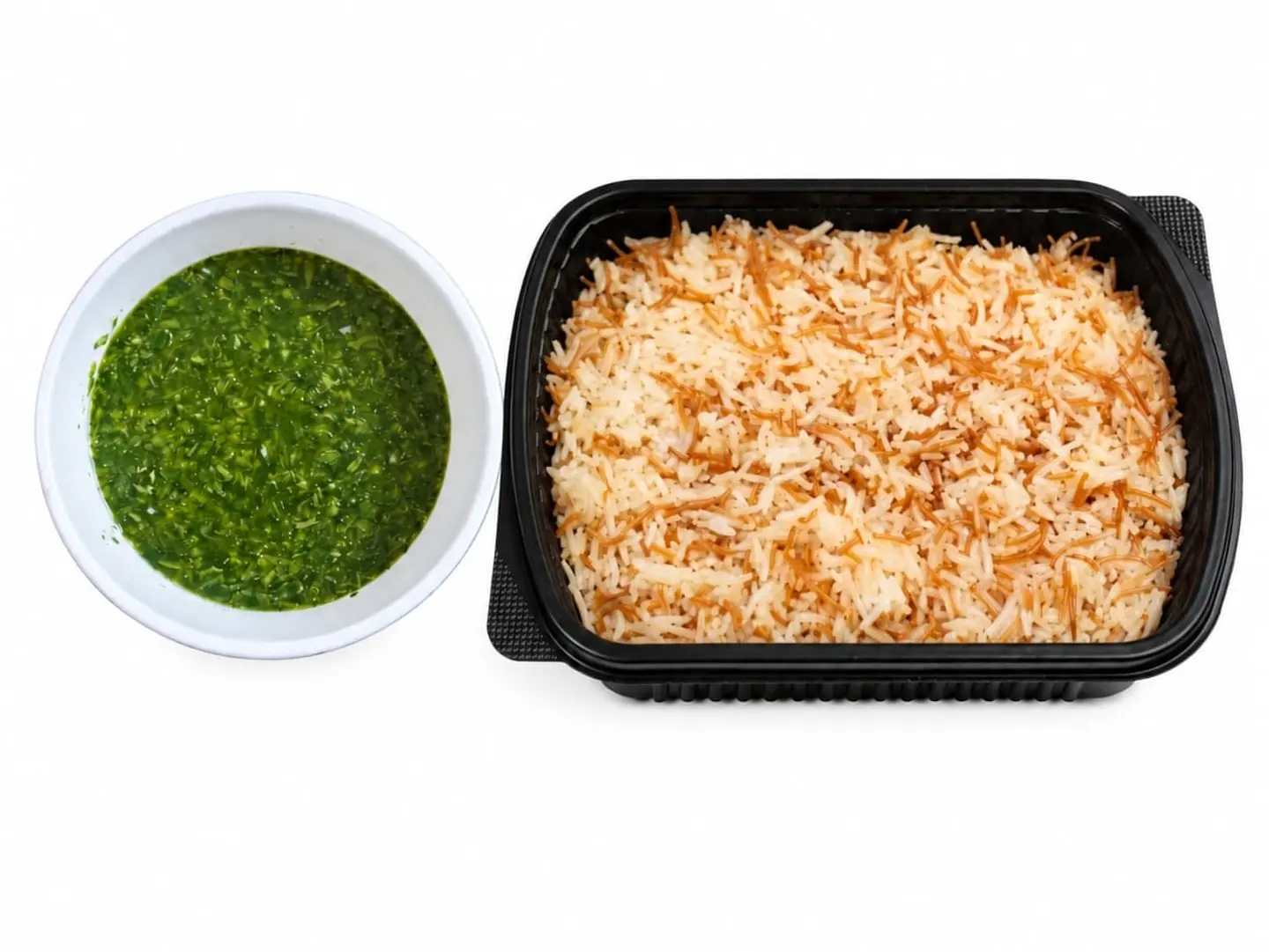 ملوخية وأرز بالشعيريه
