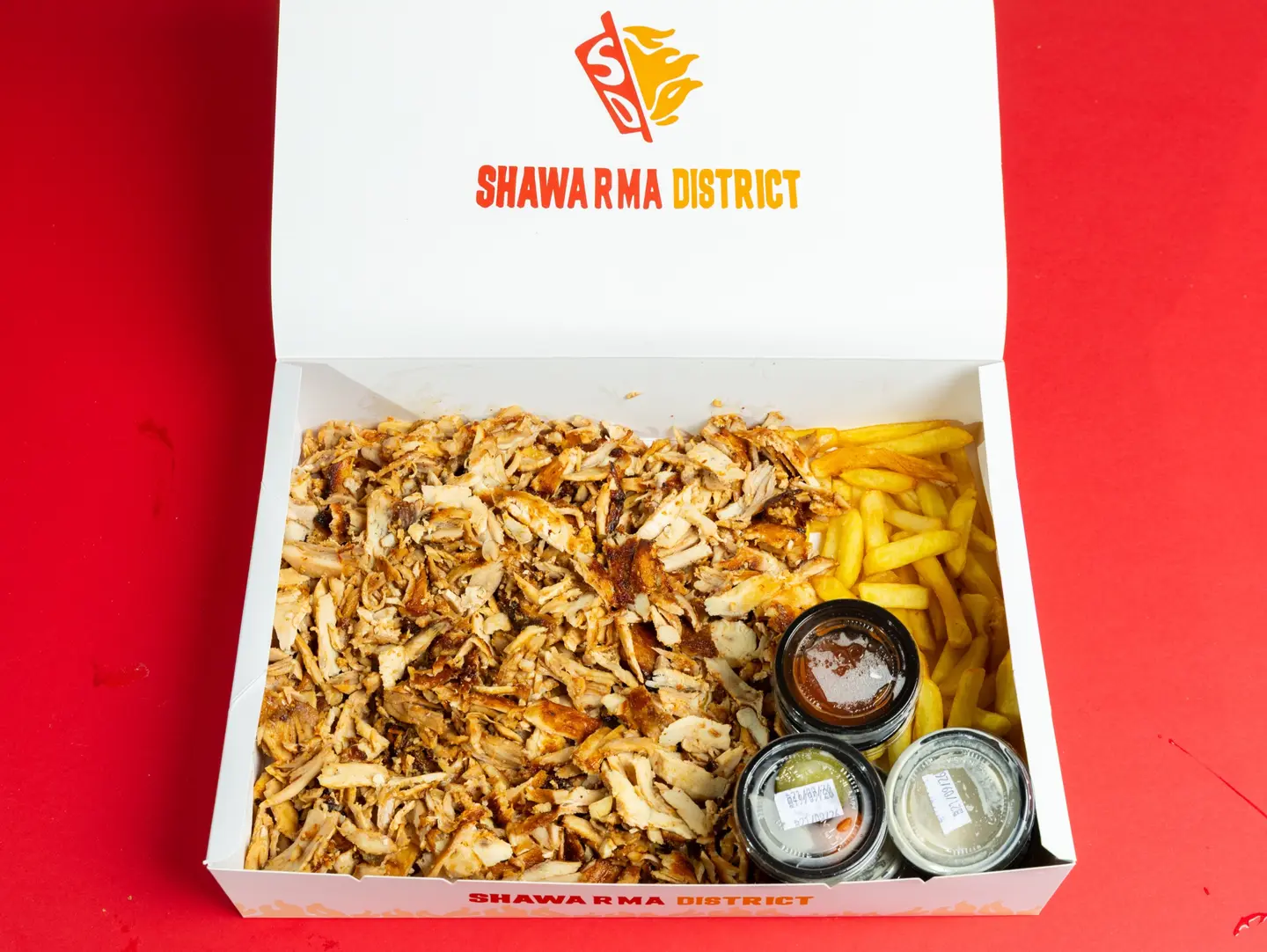 Family Chicken Shawarma Platter