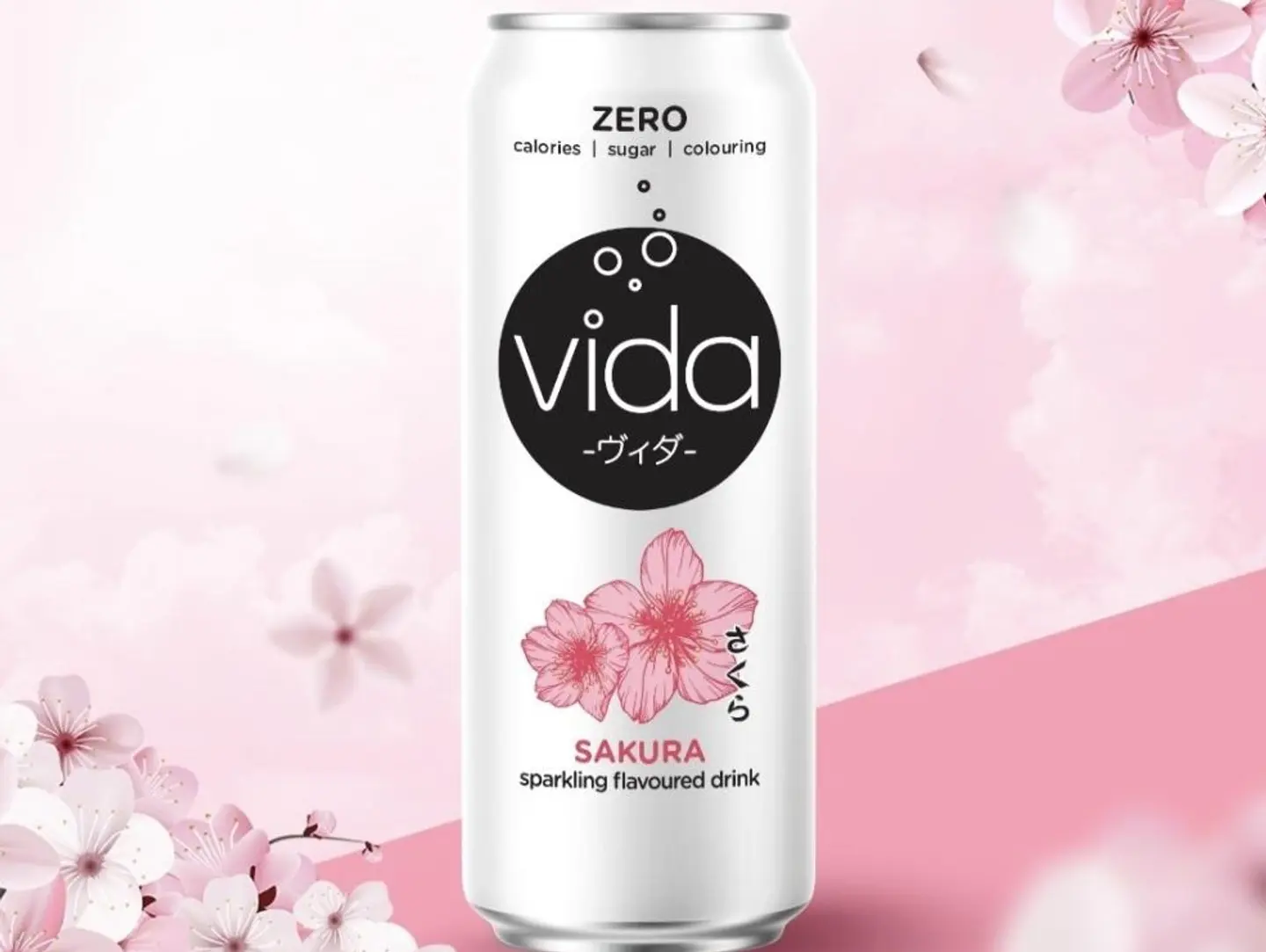 Vida Sakura Sparkling Drink
