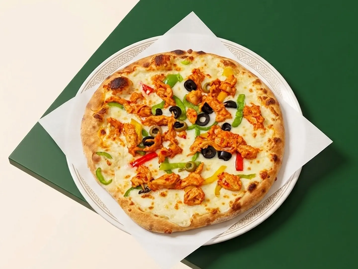 Pizza With Chicken