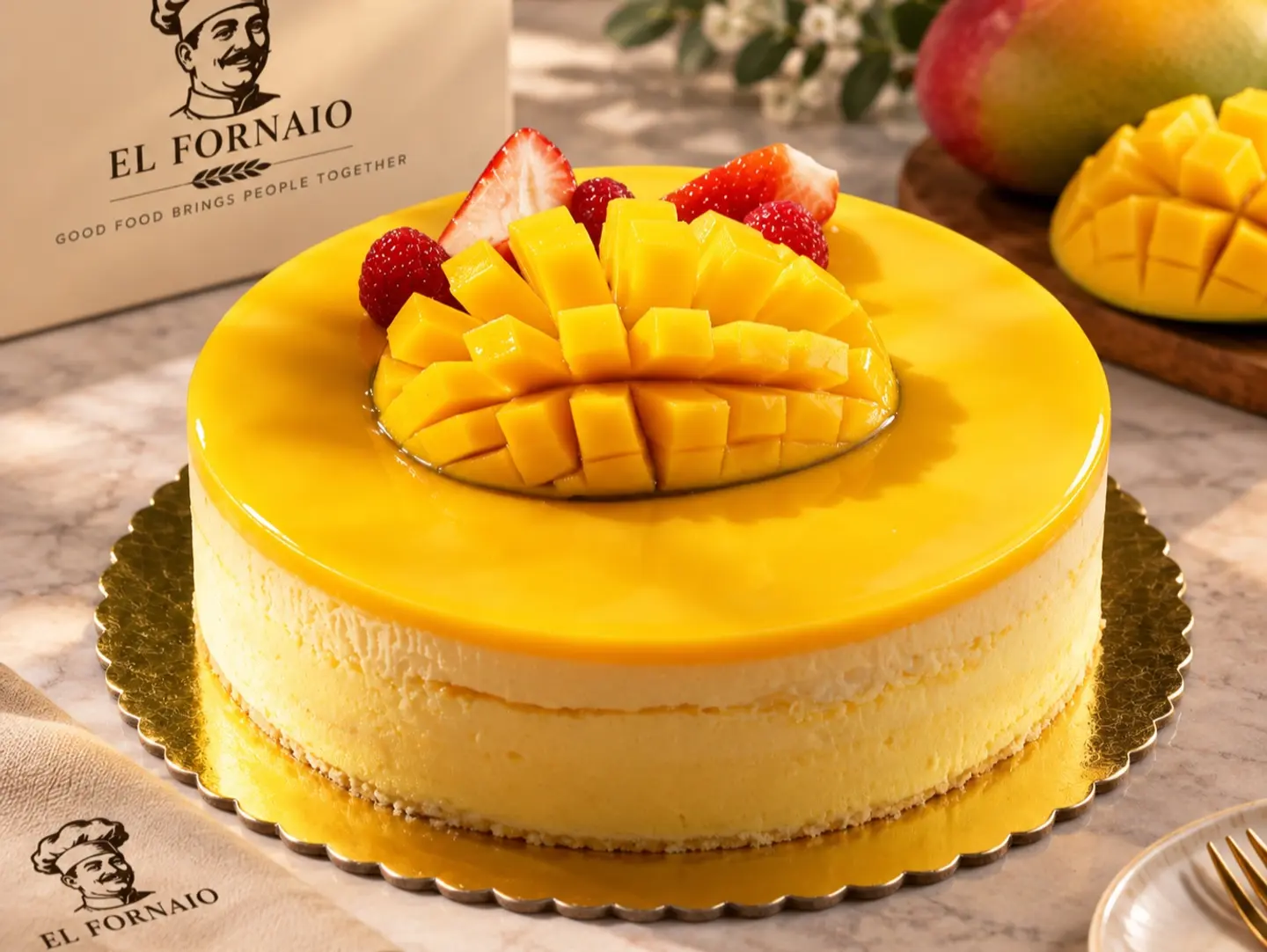 Medium Mango Cake