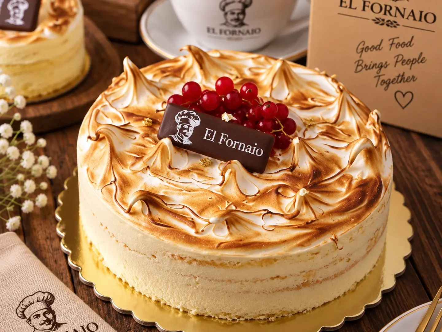 Large Four Season Cake
