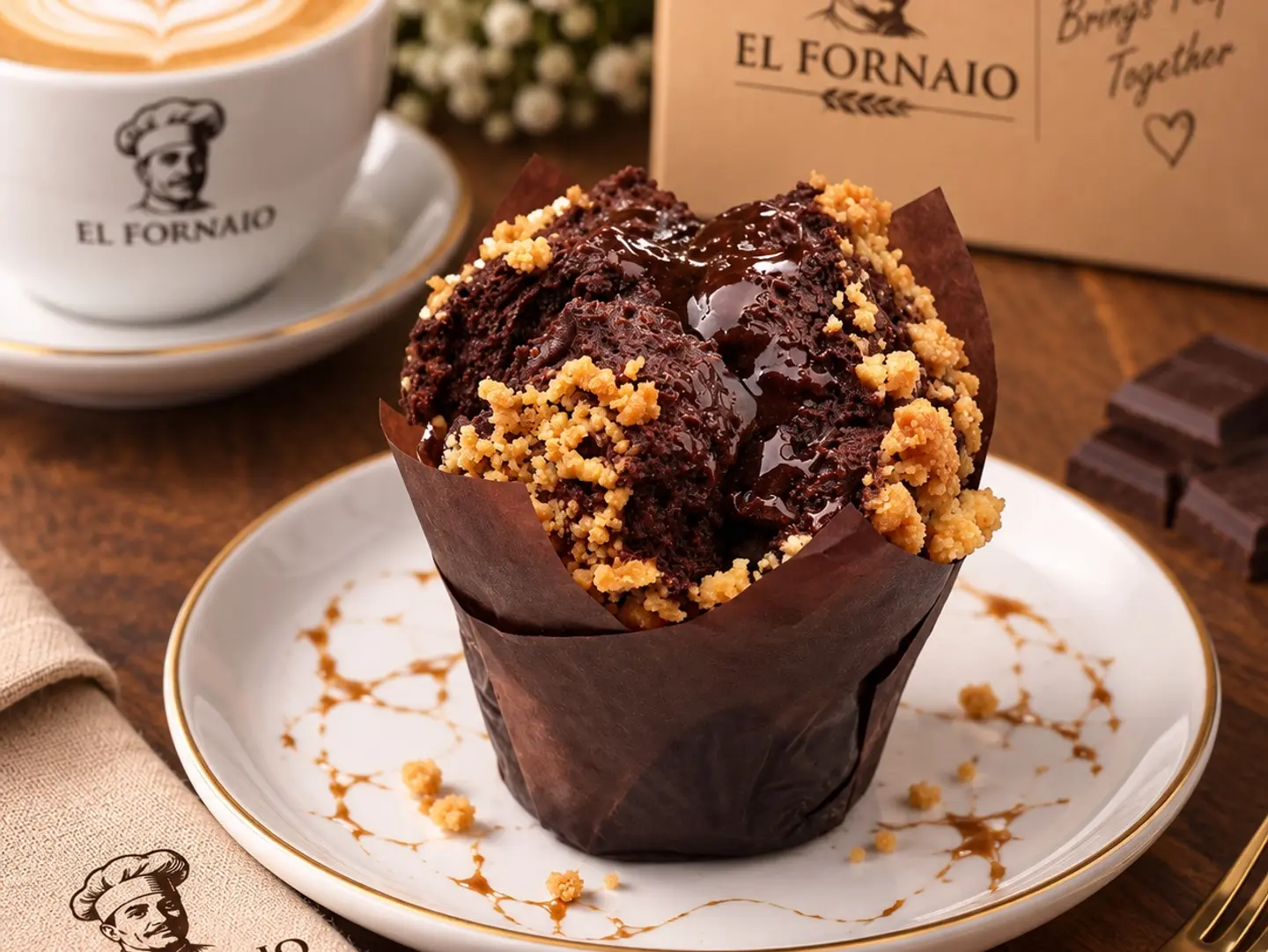 Chocolate Muffin 3 Pcs
