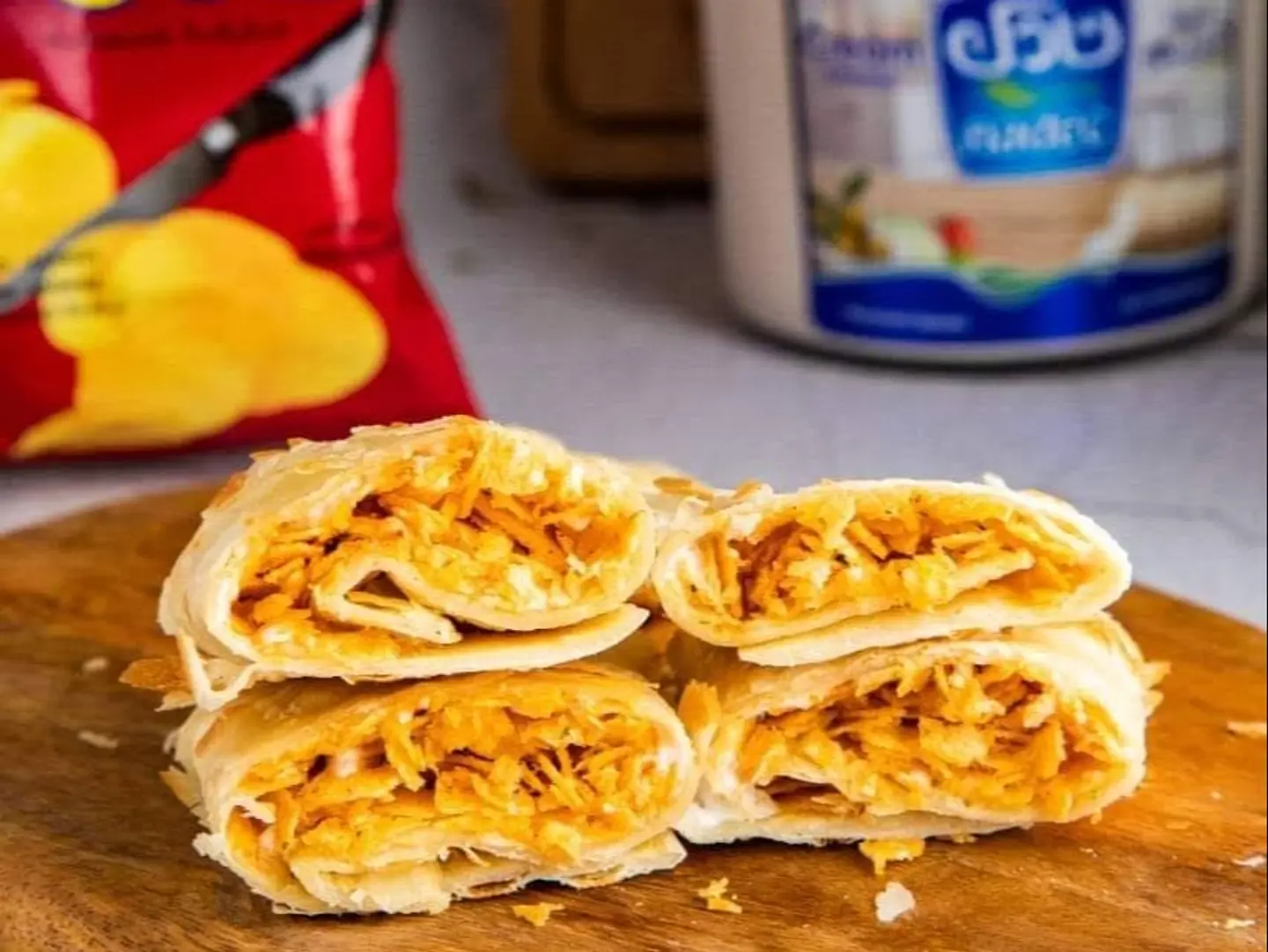 Oman Chips And Cheese Chapati