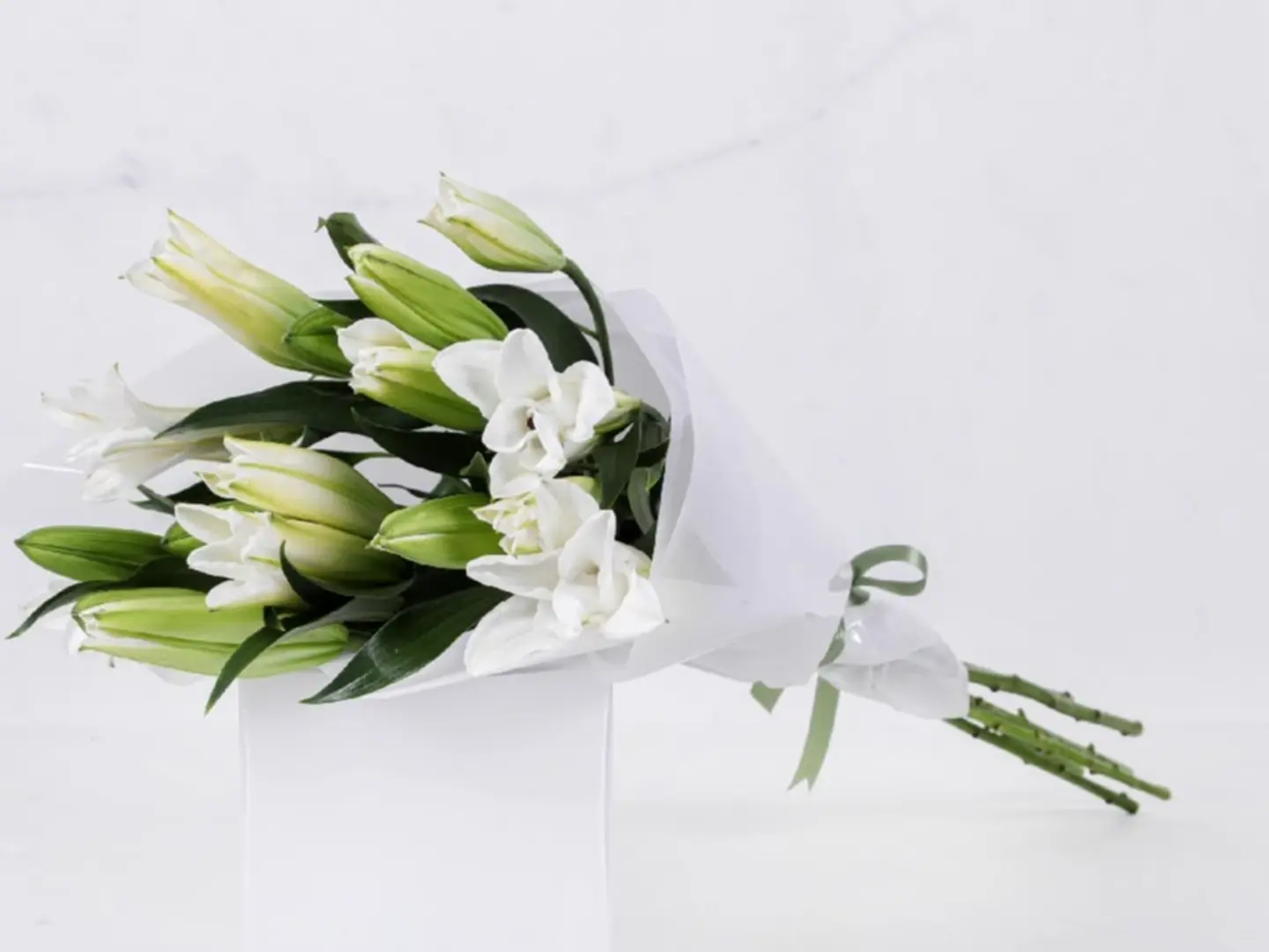 White Casa Bouquet 6 Stems