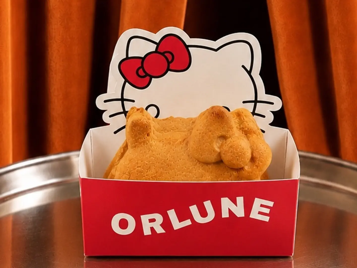 Wafflle Hellokitty - Chocolate