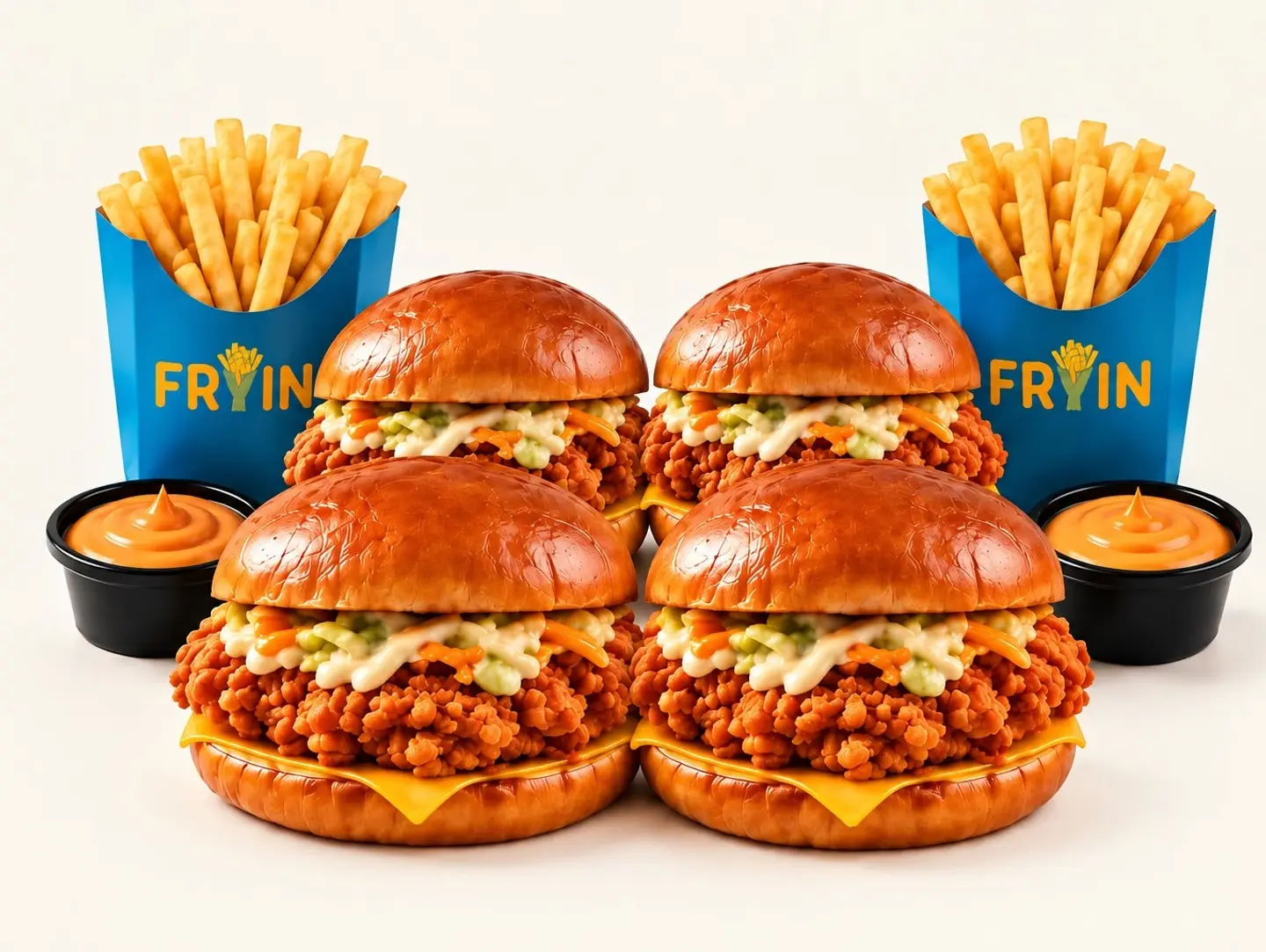 Combo Chicken Burger Crispy (Gathring)