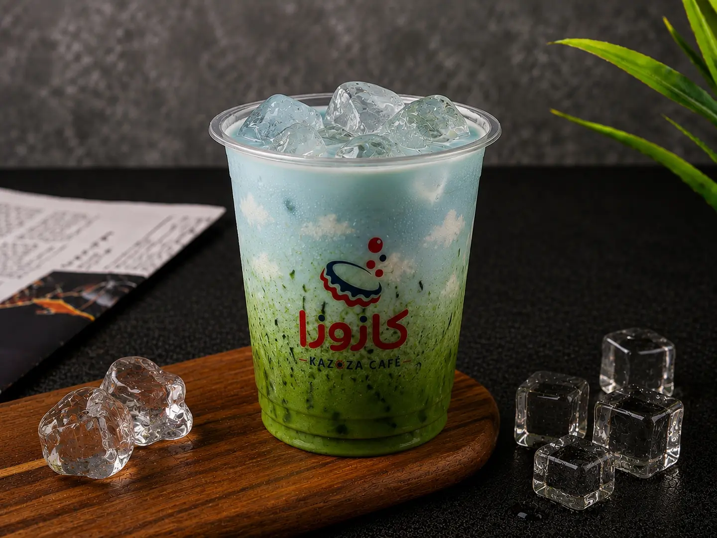 Iced Blueberry Matcha - Medium