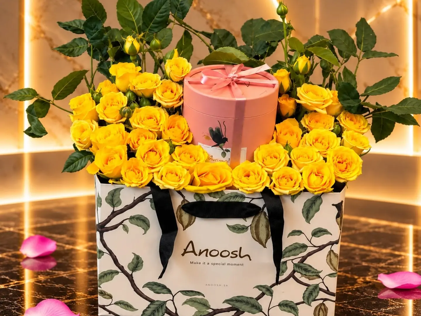 Anoush Yellow Bouquet