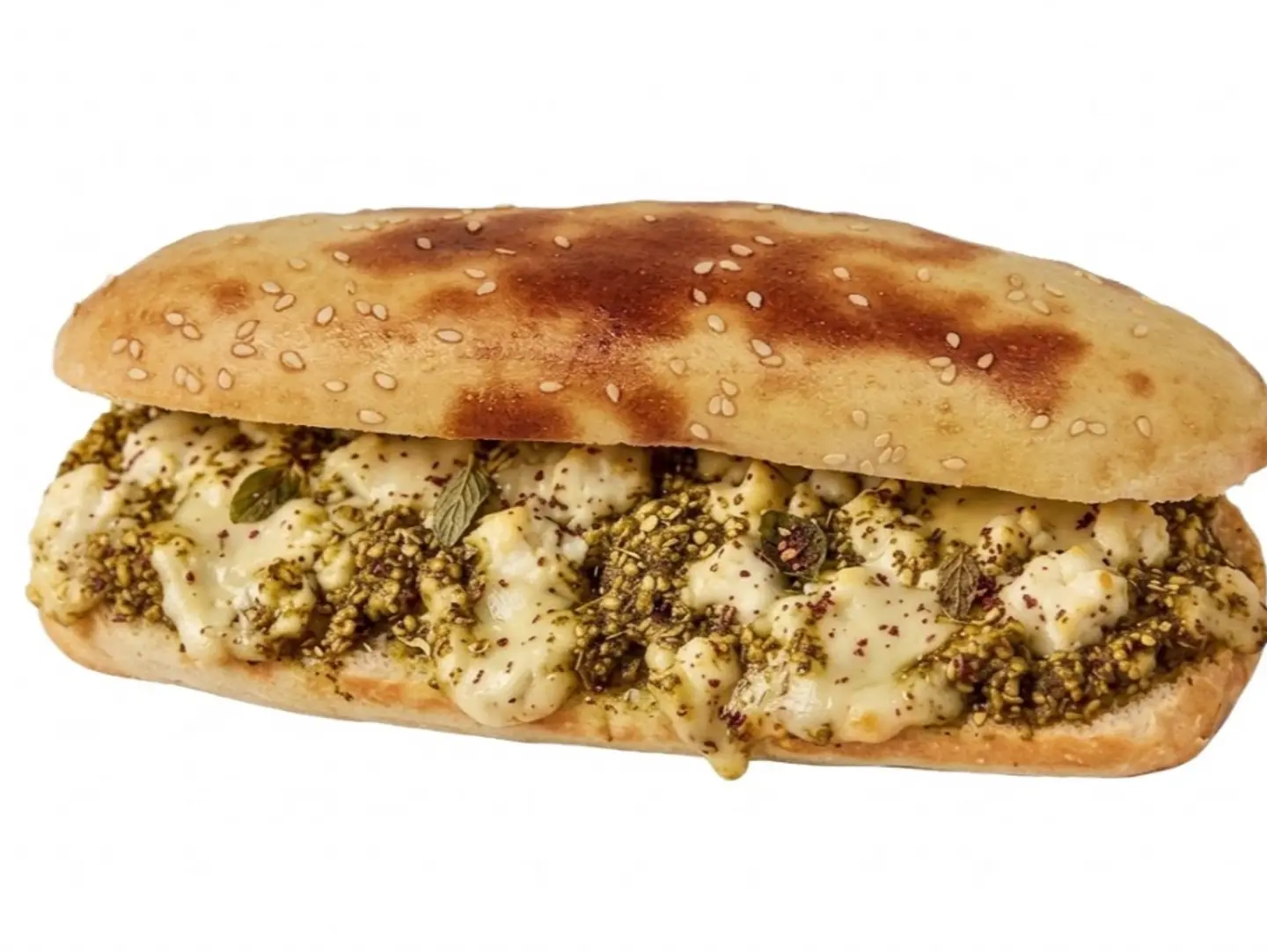 Cheese And Za'atar Samoli Roll