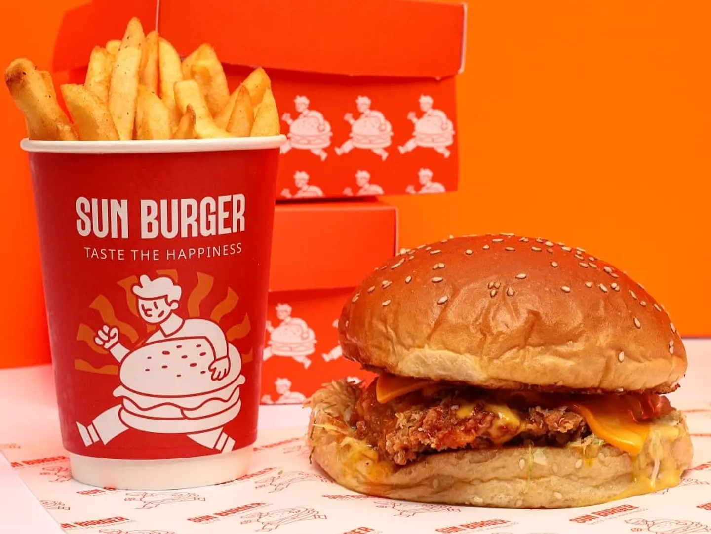 Honey Mustard Burger Combo Fries