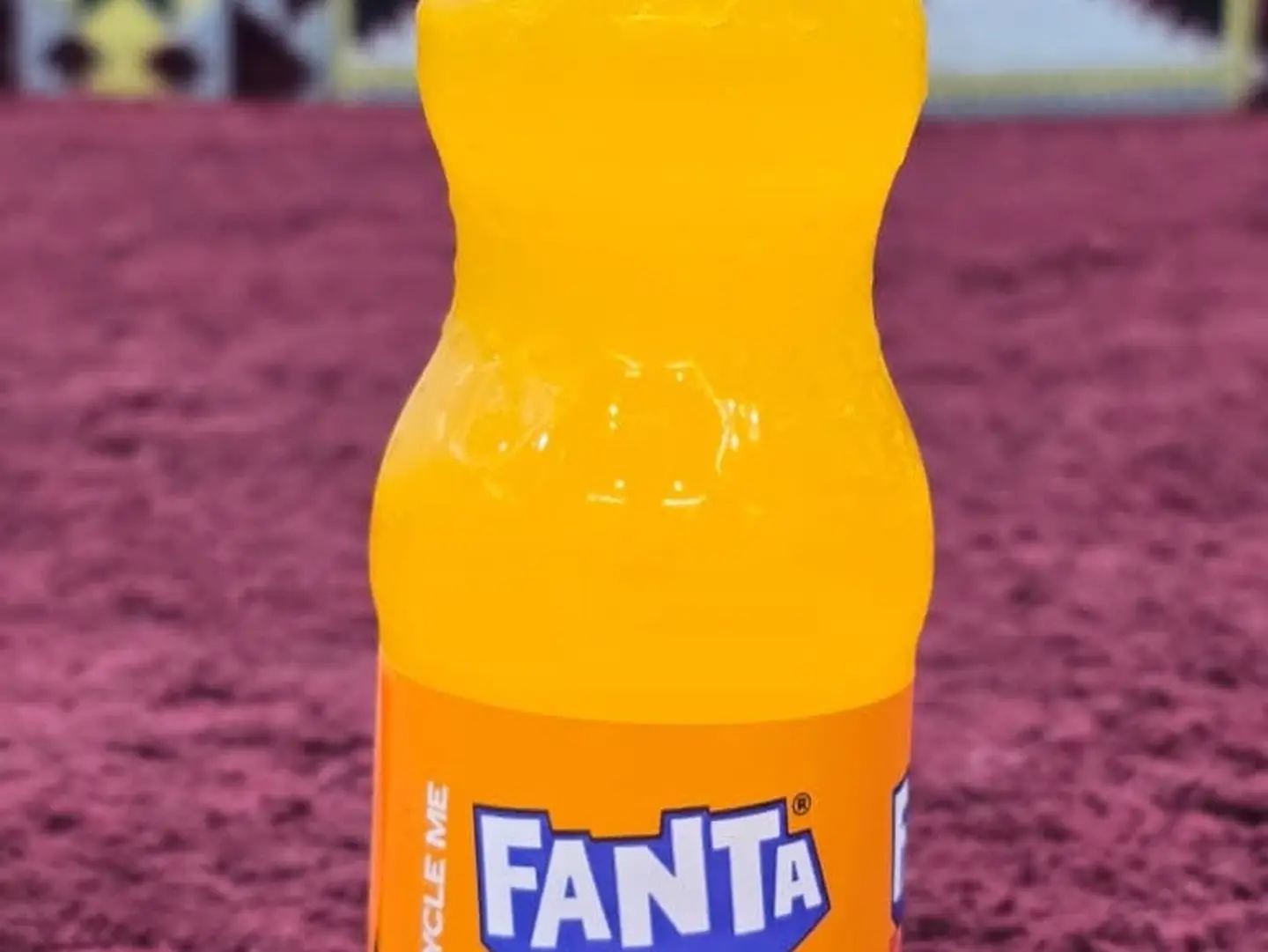 Glass Bottle Fanta