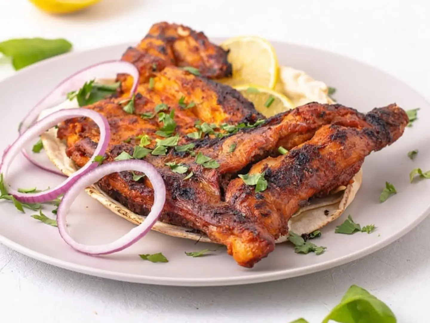 Half A Charcoal Grilled Chicken (Plain)