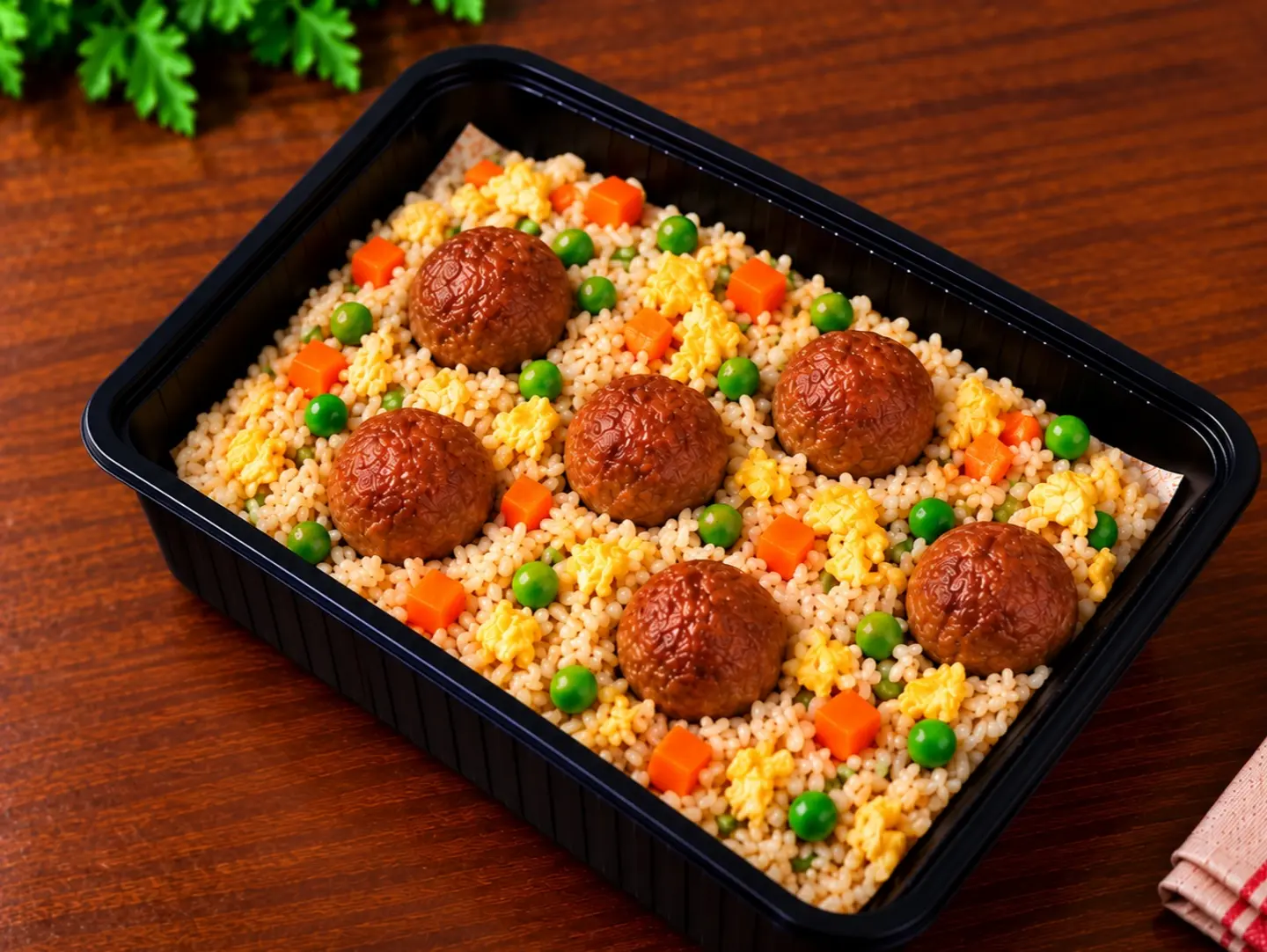 Meatball With Rice