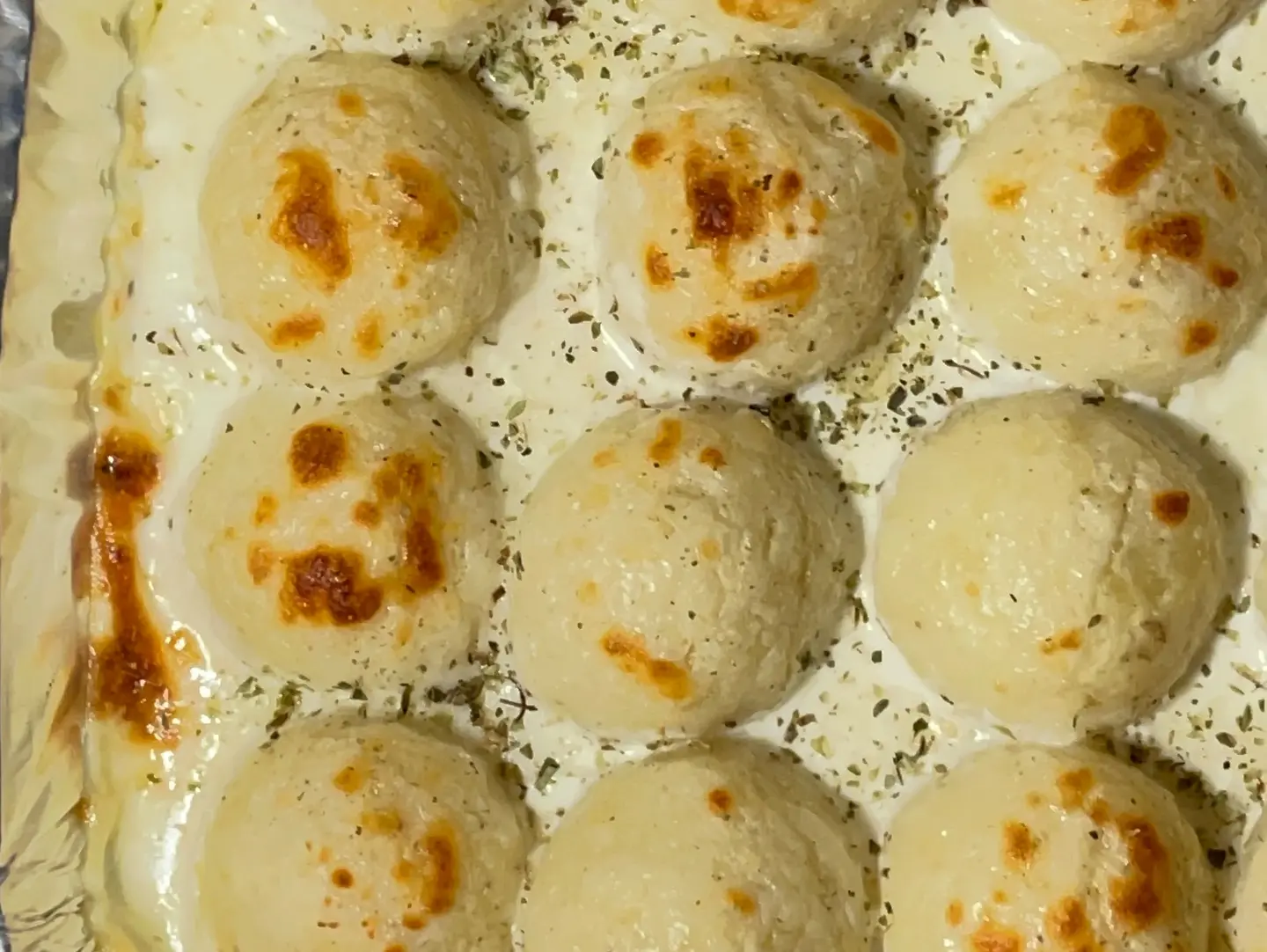 Creamy Chicken Potato Balls