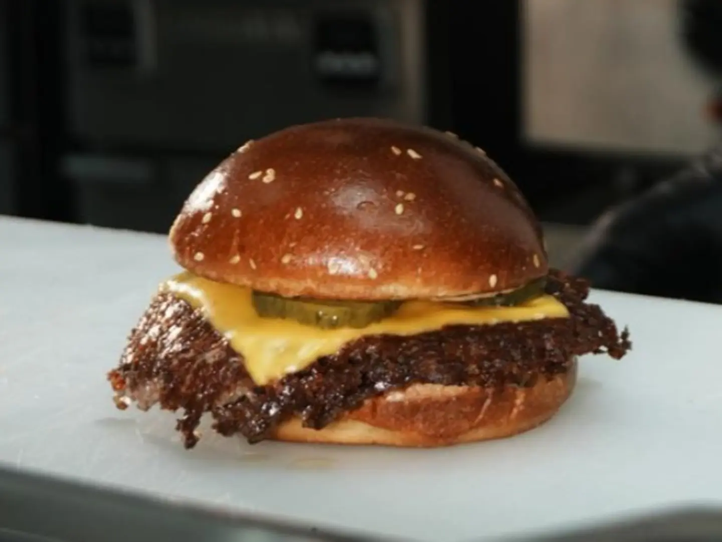 Beef Stacked Burger Single