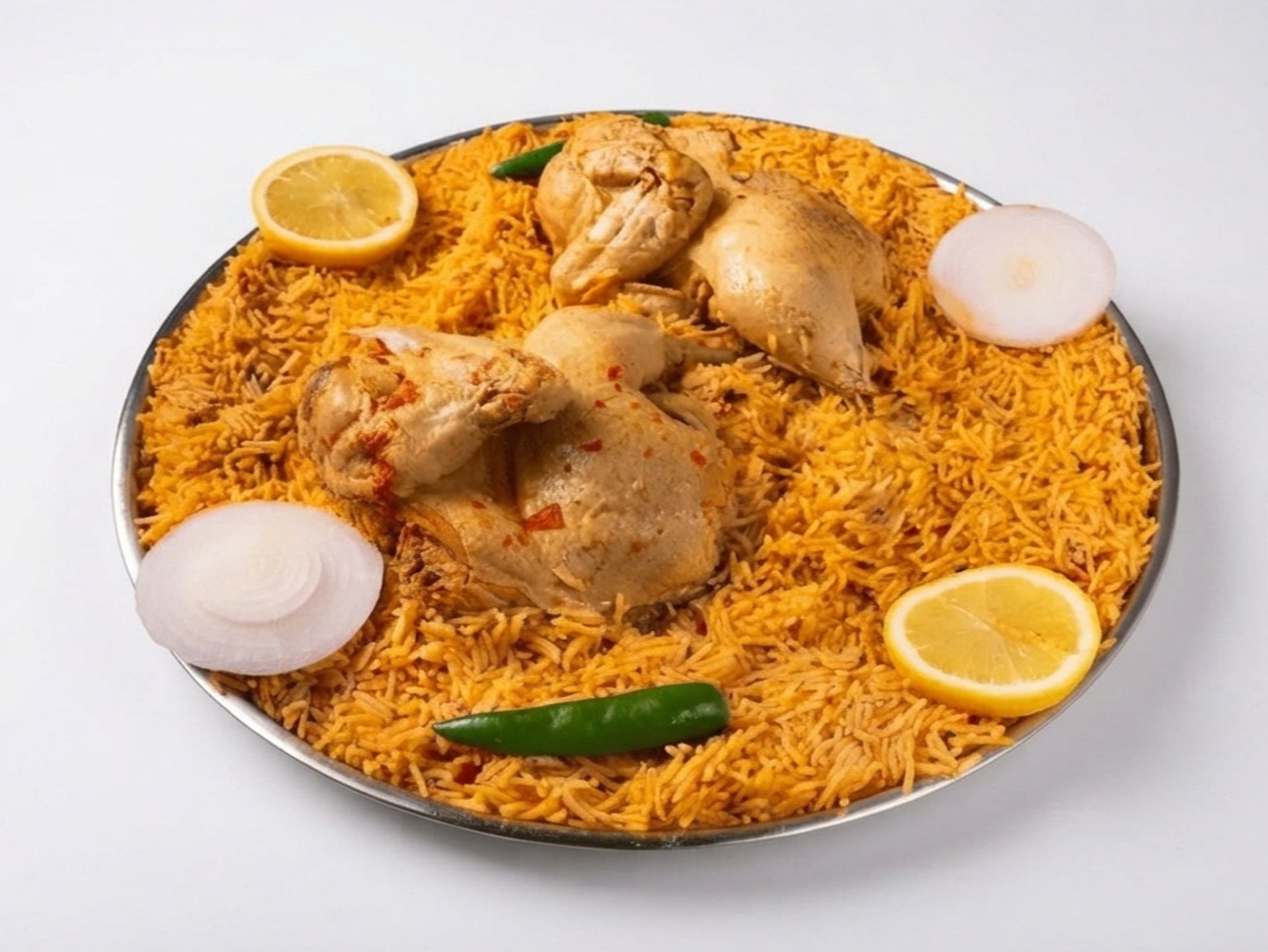 دجاج شواية مع الأرز - نصف