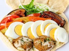 ساندوتس طعميه مع بيض