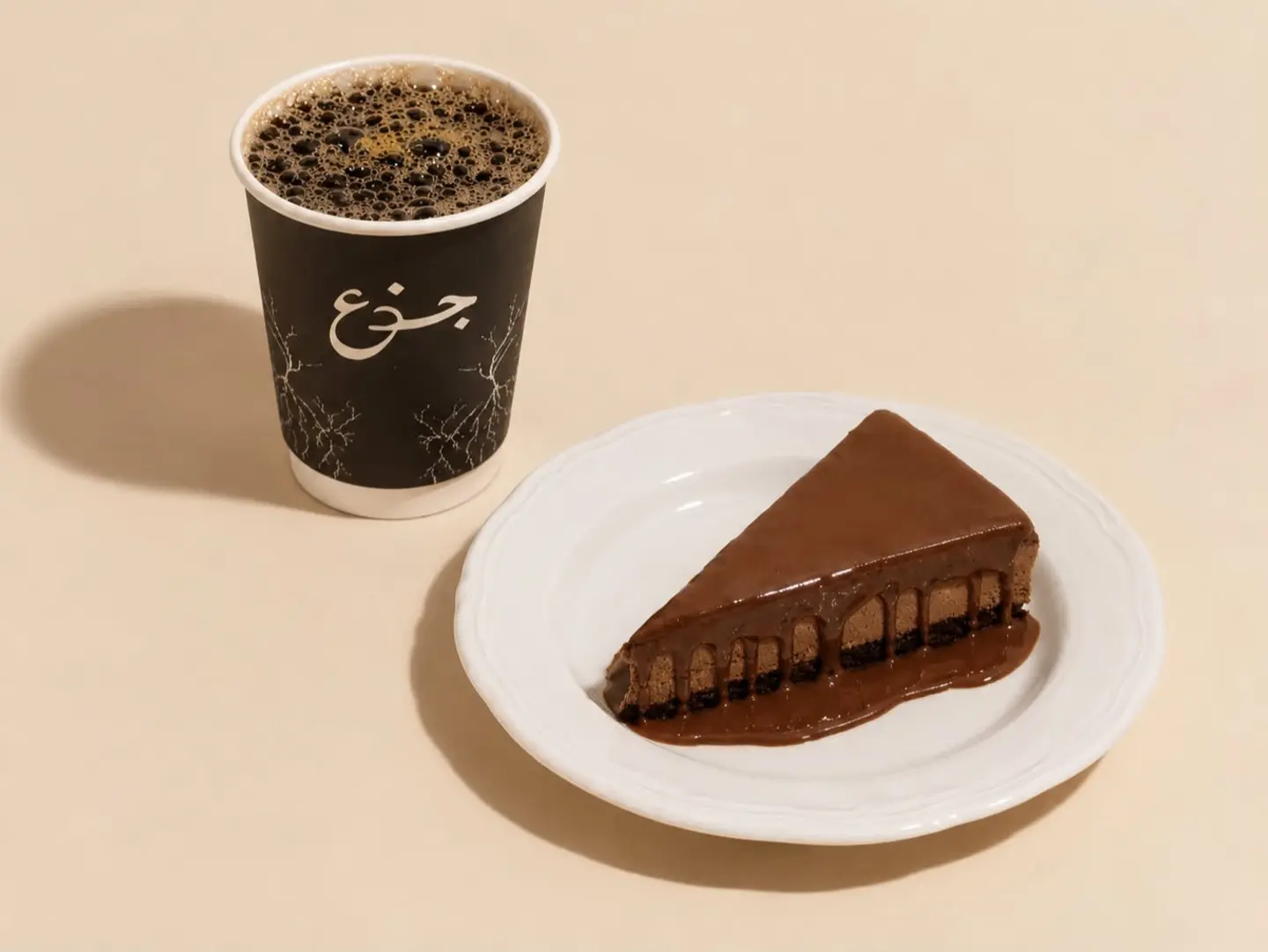 Mousse Cake + Cherry Drip Combo