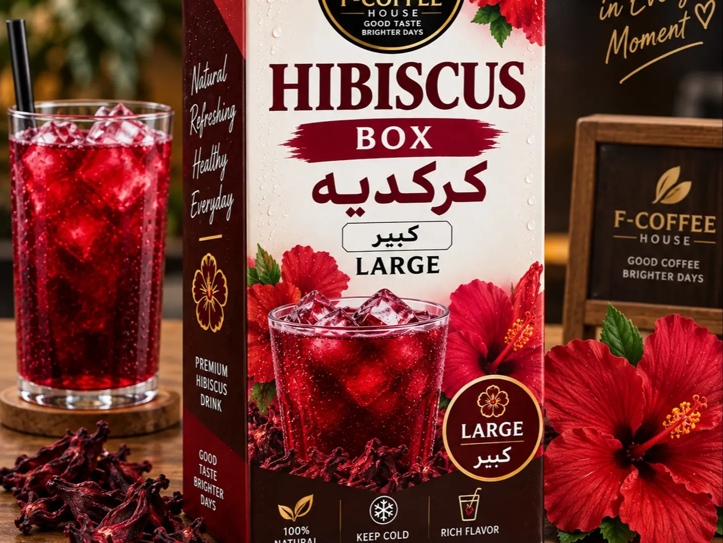 Hibiscus Box Large