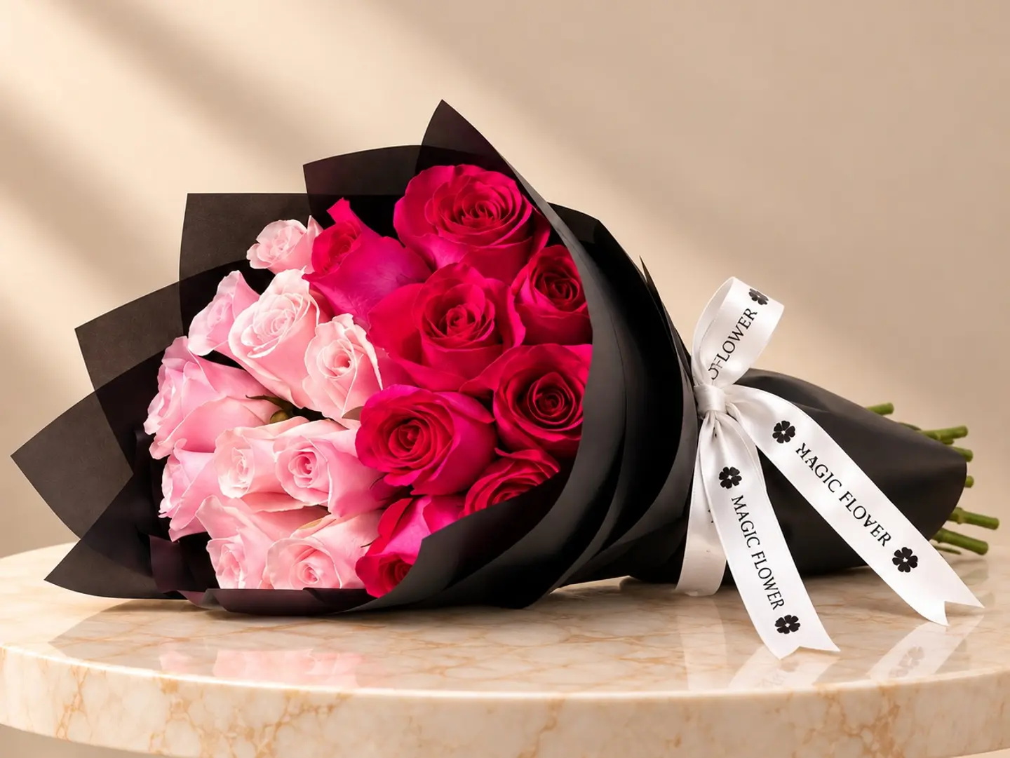 Pink And Fuchsia Roses