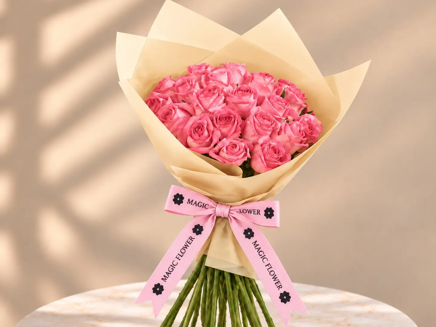Pink Rose Bouquet