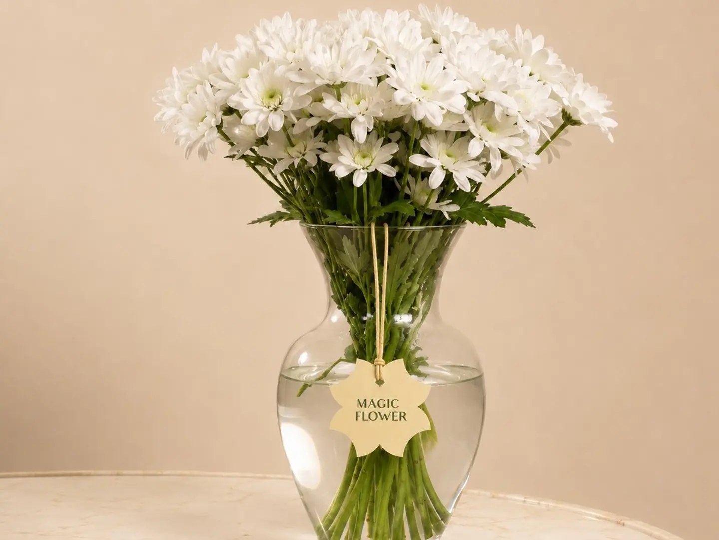 White Chrysanthemum Arrangement