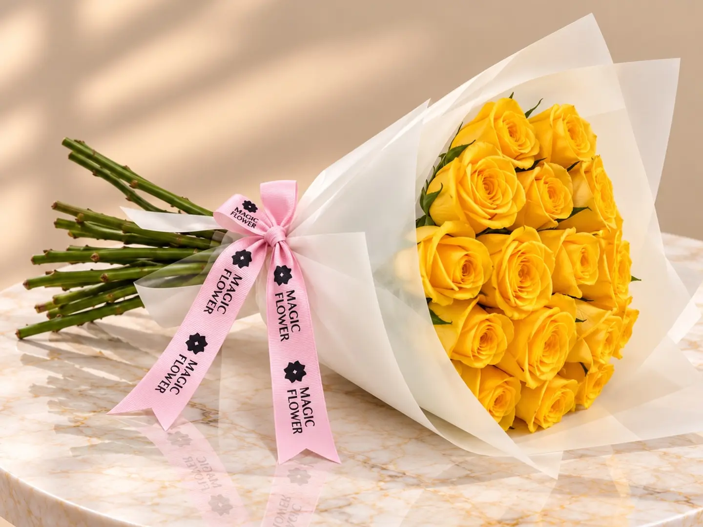 Yellow Rose Bouquet