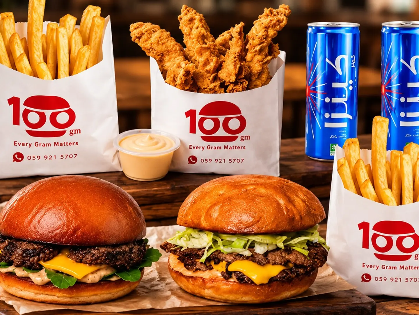 Burger Box For Two