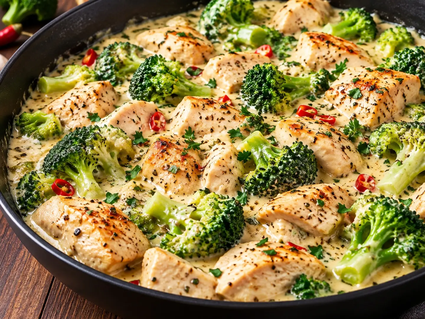 Chicken With Broccoli - 100 Grams