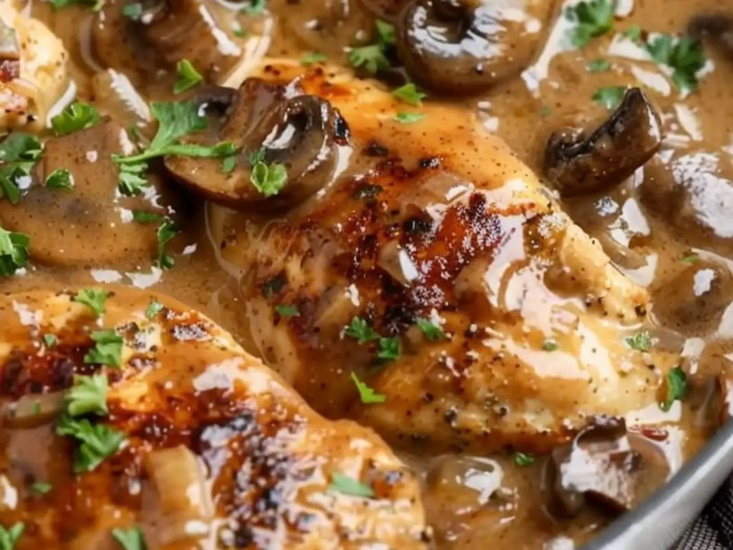 Mushroom Chicken - 100 Grams