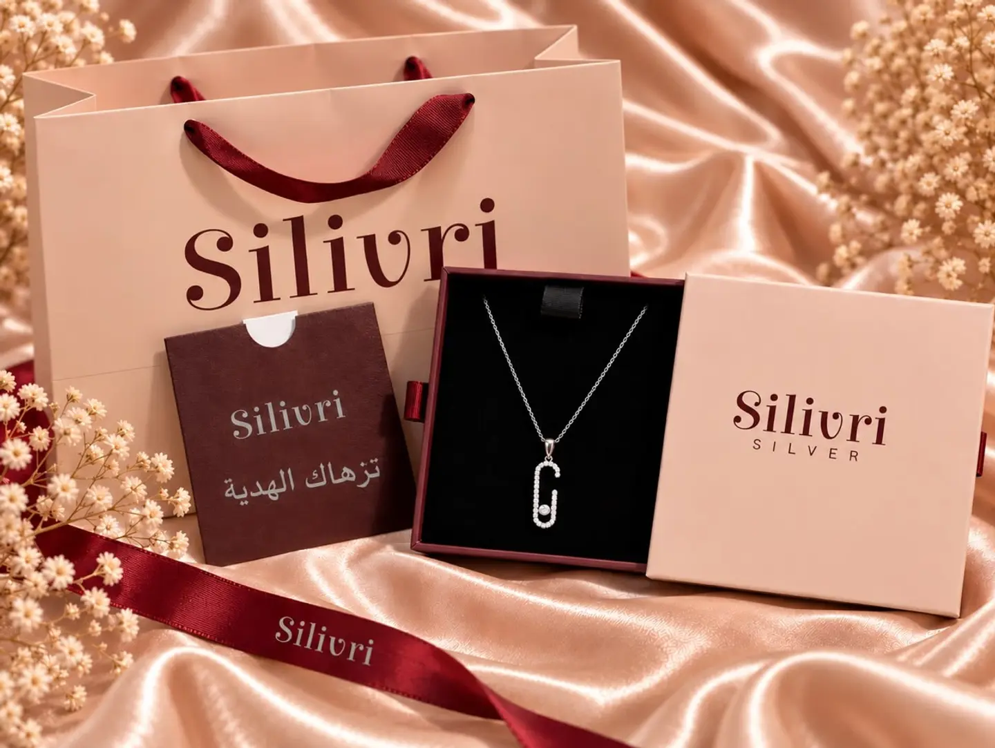 Silver Glow Necklace