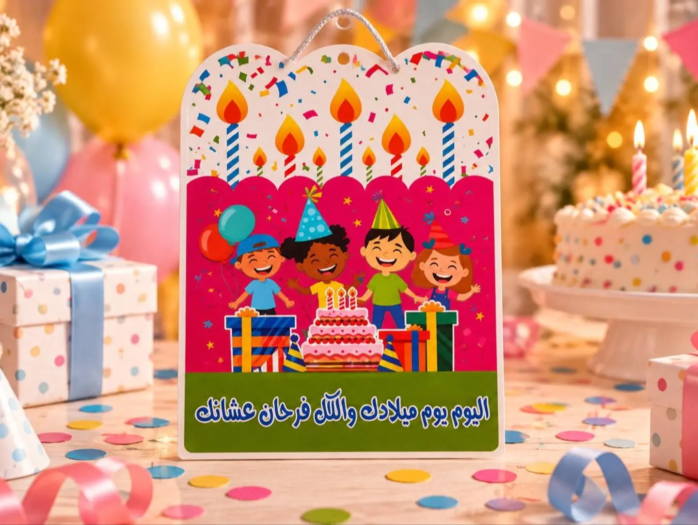 Happy Birthday Pendant
