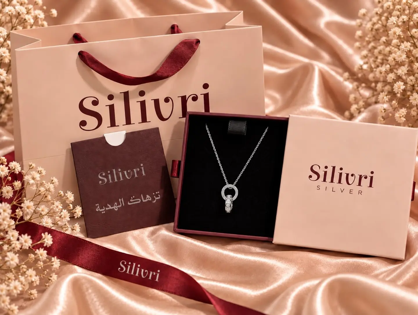 Silver Circle Necklace