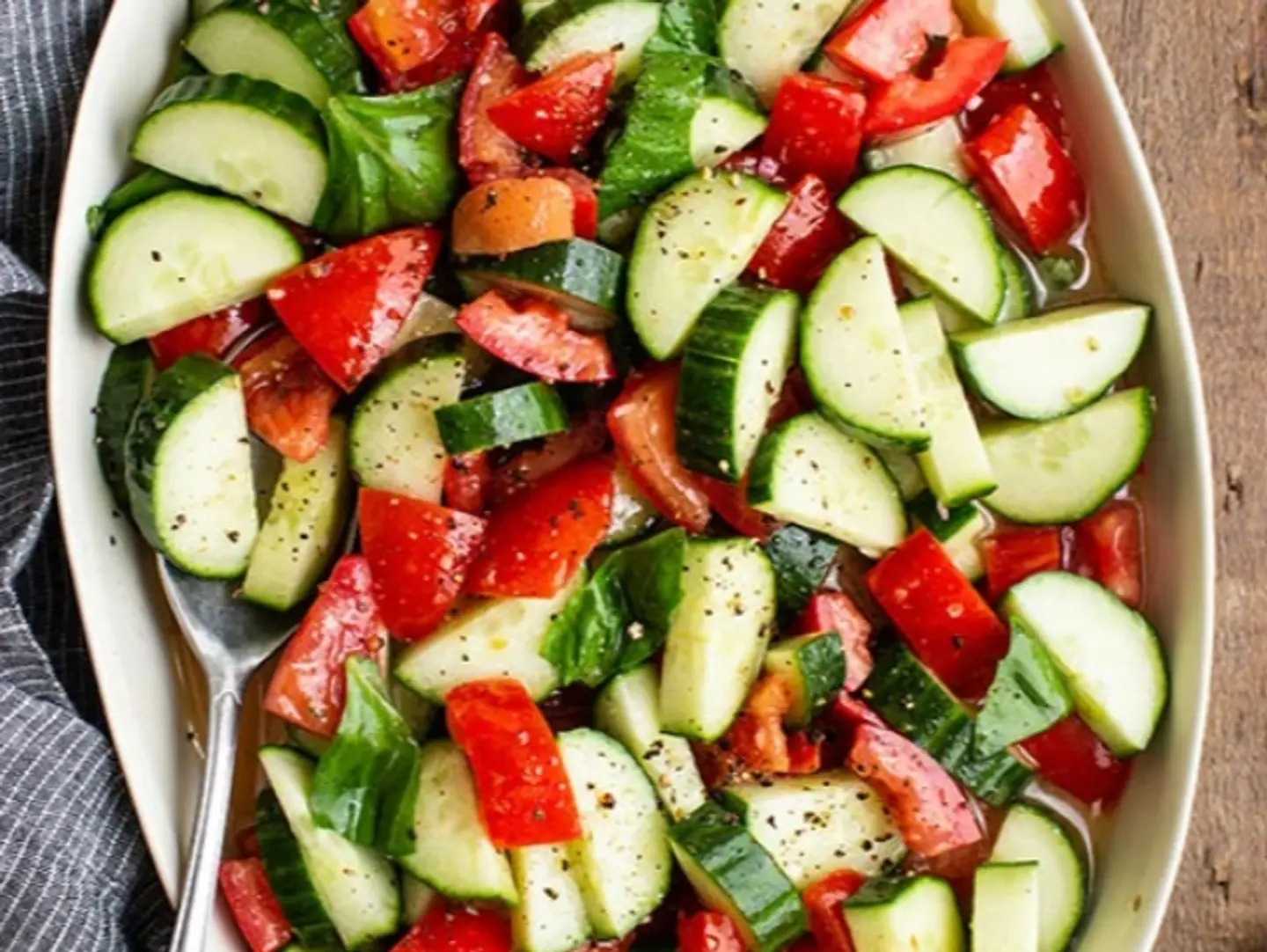 Tomato And Cucumber Salad