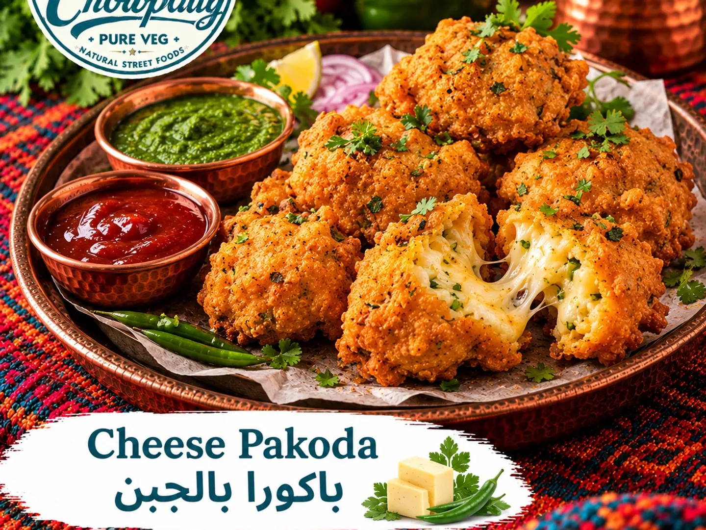 Cheese Pakoda