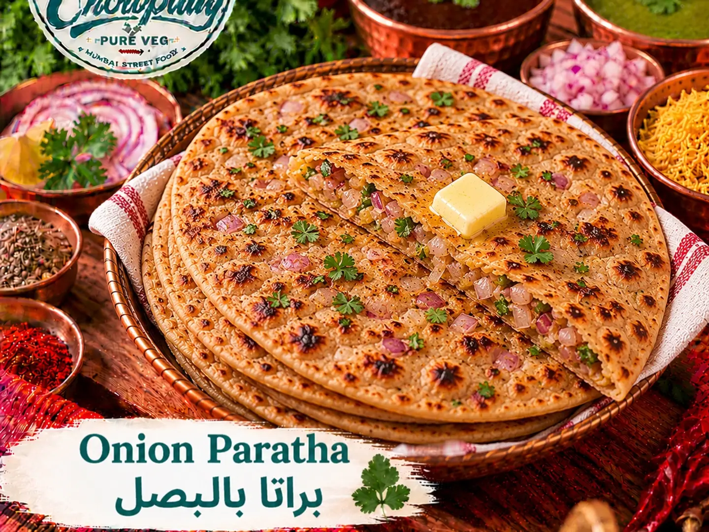 Onion Paratha